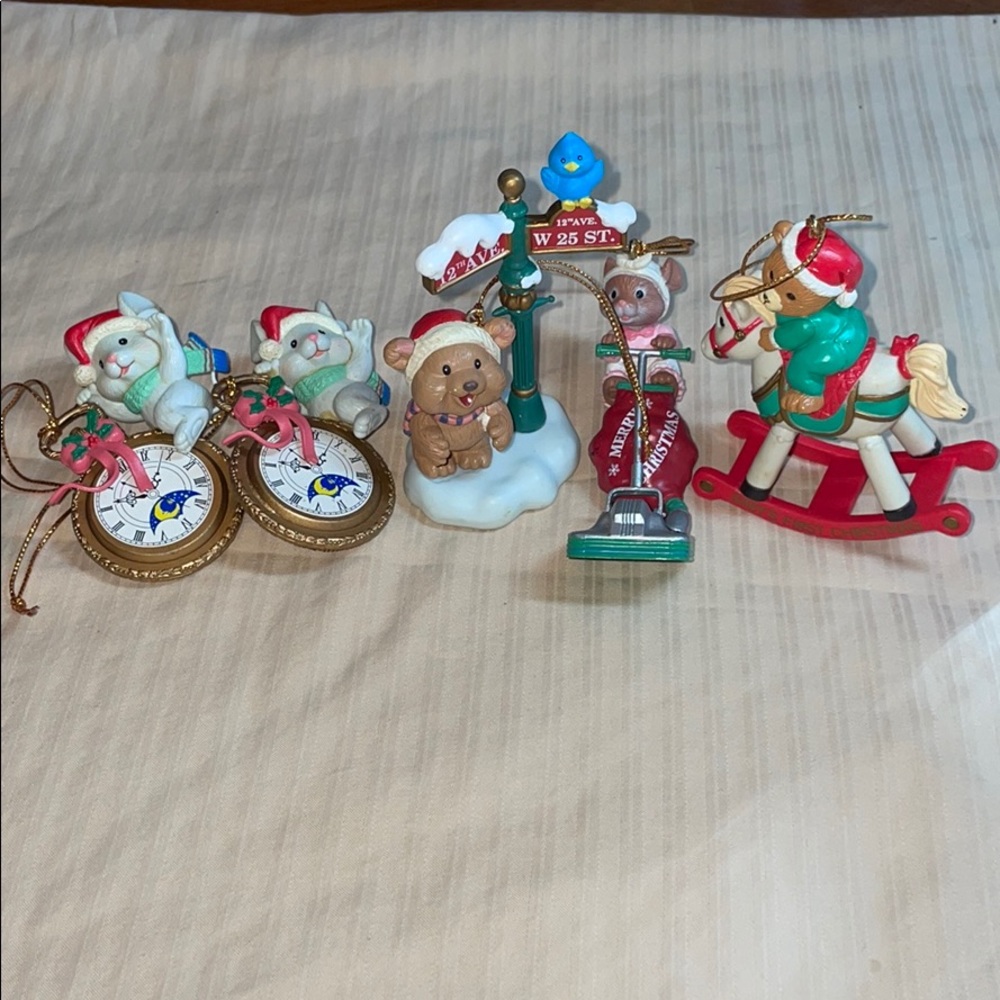 Lustre Fame Christmas Ornaments lot #2